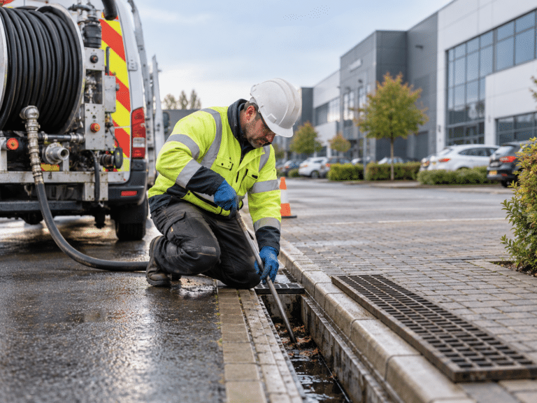 Drainage Maintenance for Commercial Sites